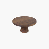 Food Stand, Small - Waxed Walnut