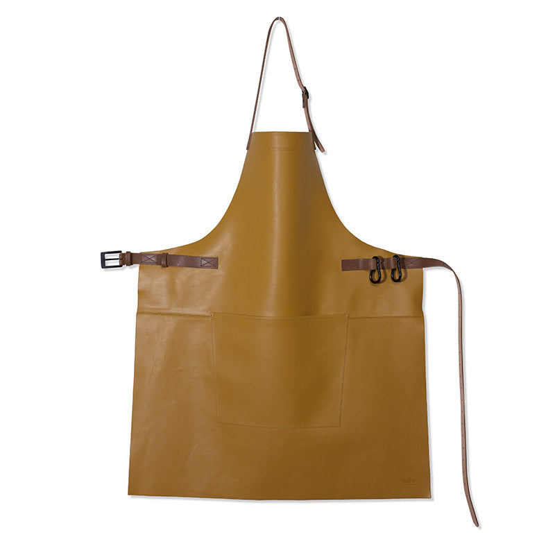 Apron | Yellow Ochre/Cognac bbq style