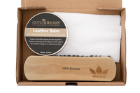 Leather Maintenance - Complete Set (150ml balm+horsehair brush+cotton cloth)