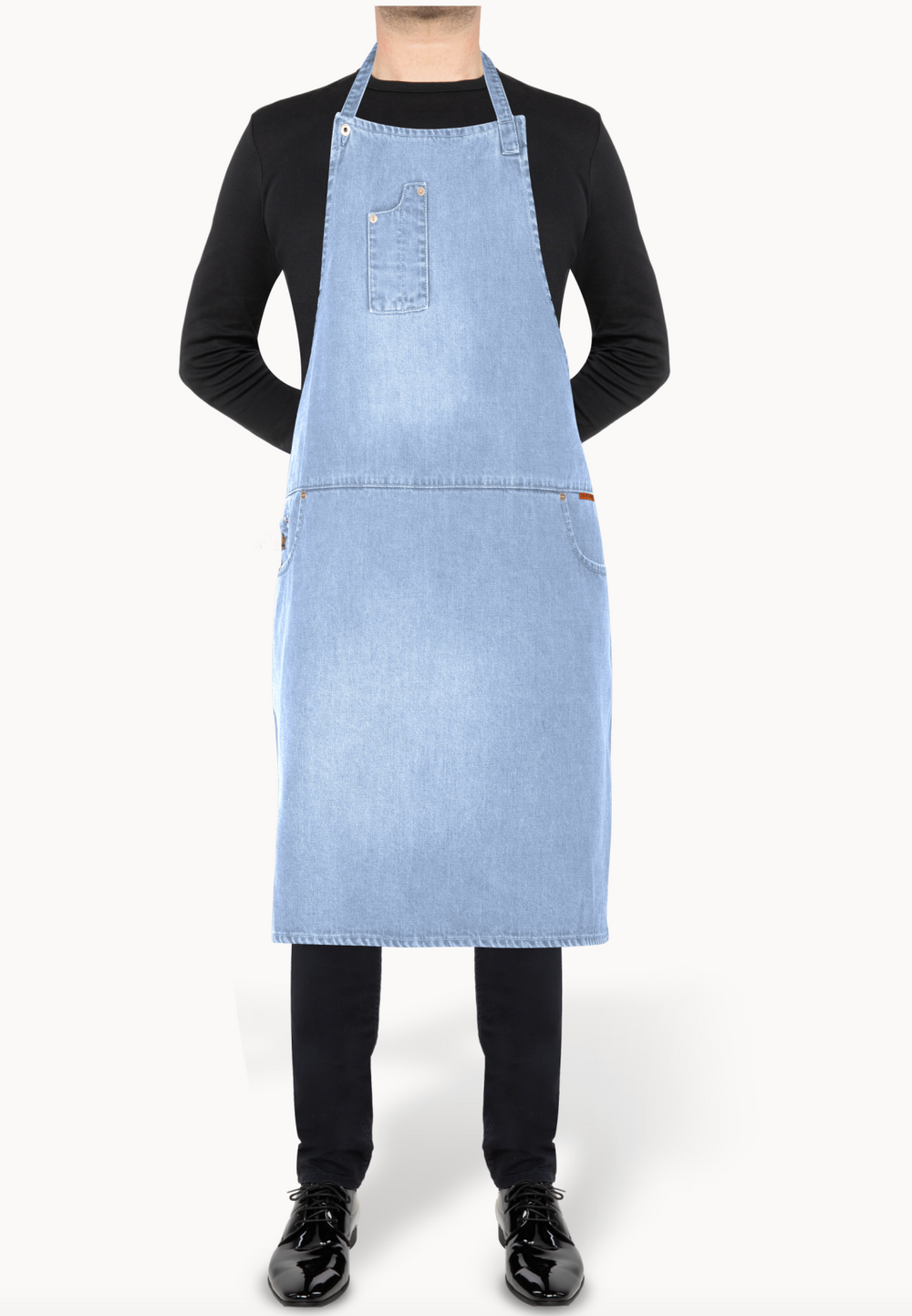 Apron 5-Pocket, Comfort Fit - Washed Indigo