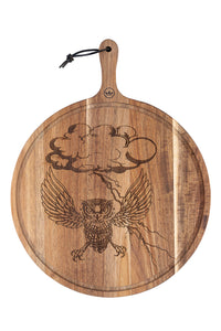 Bread Board Acacia Round Medium Tattoo AIR